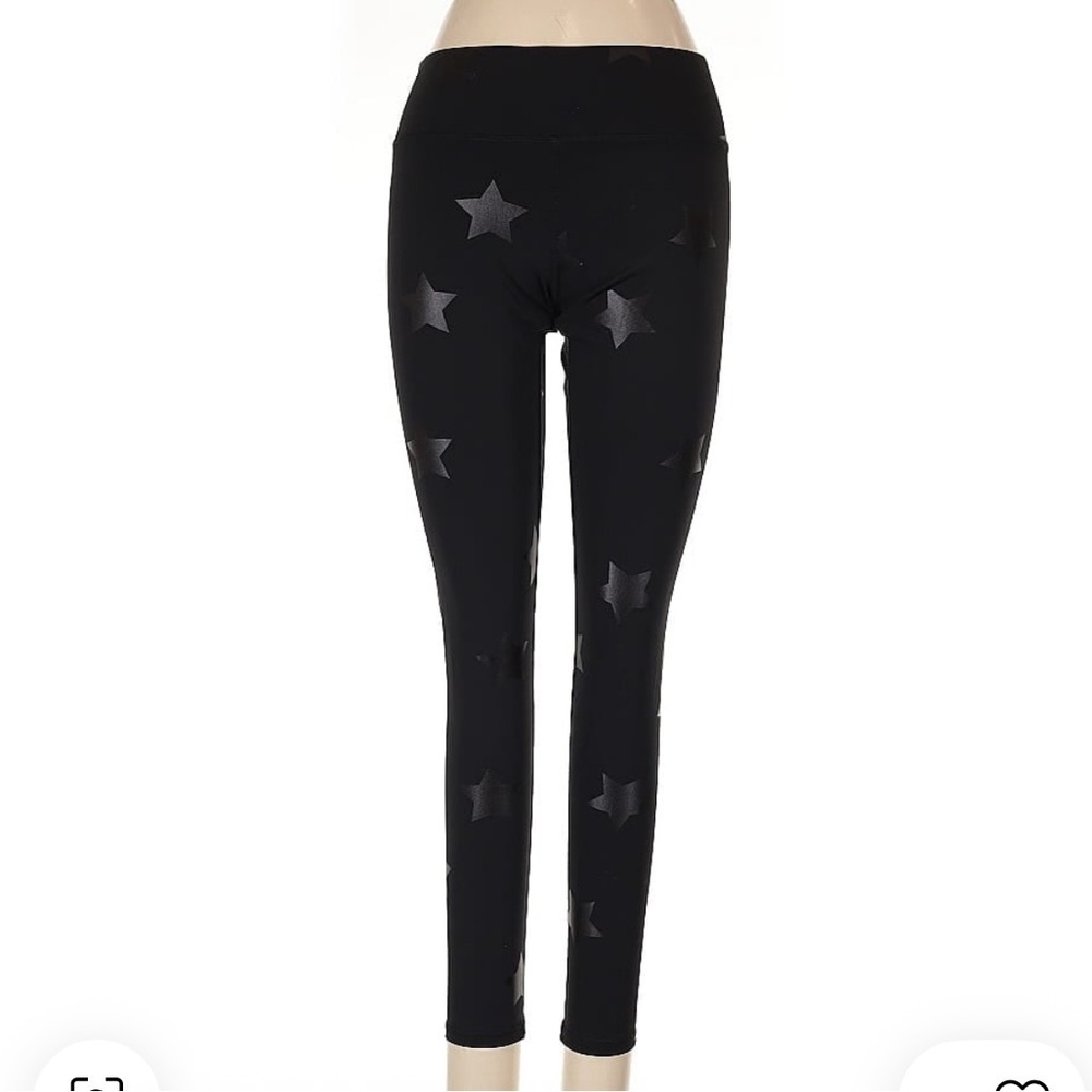 TEREZ Black Leggings with Star Design size small - Picture 3 of 3